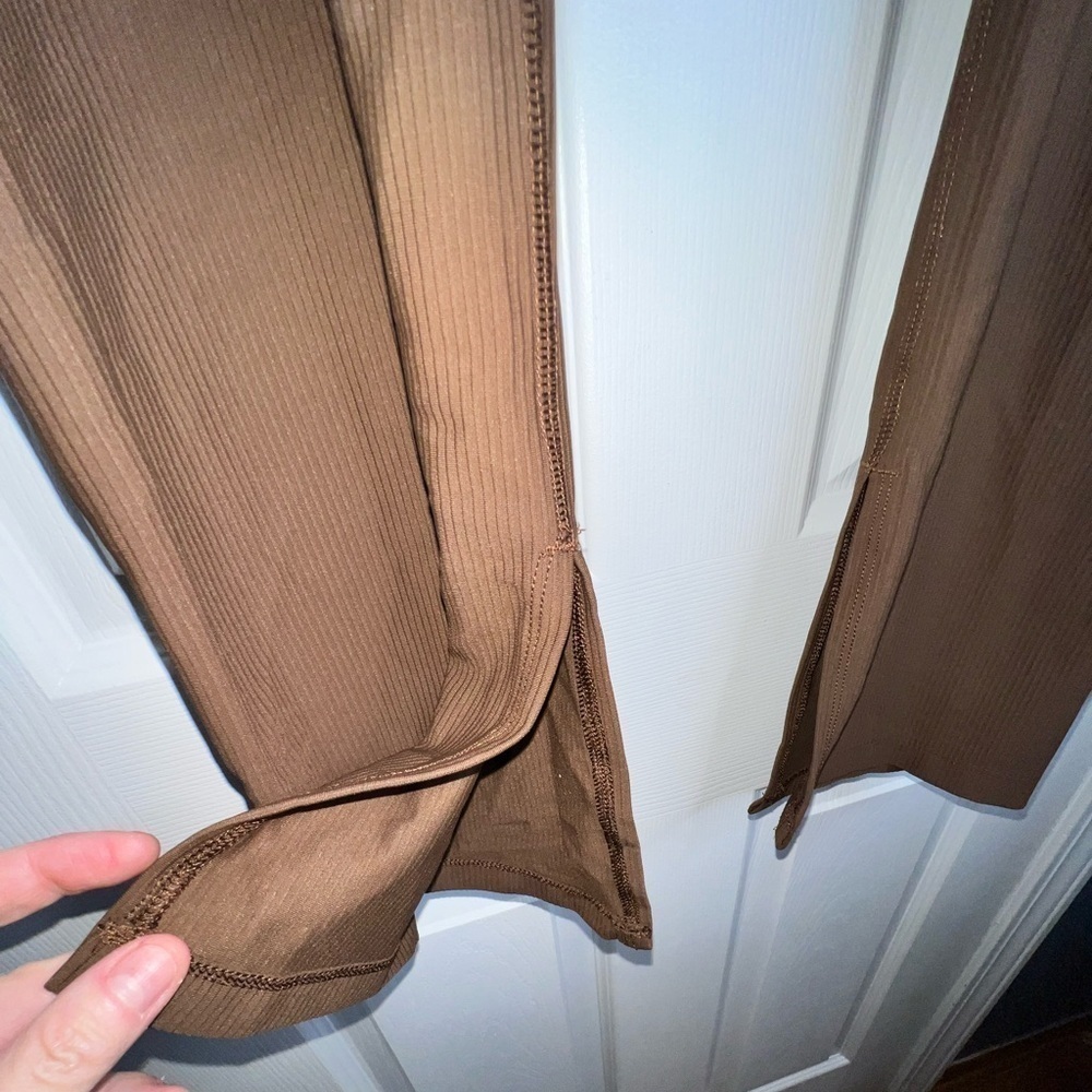Old Navy Petites X Large Extra High Waist PowerSoft Rib Knit Flare Legging XLP - Picture 11 of 13